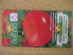 Упаковка семян помидоров "Пингвин F1", производитель СедеК.